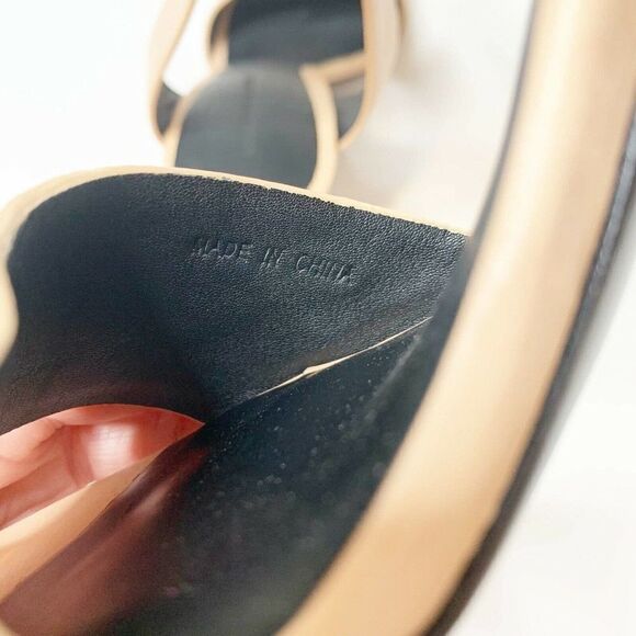 Alexander Wang Amber Beige Tan Leather Sandal Heel - Picture 10 of 10